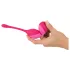 SMILE - fjernbetjent vibratoræg - 82g - pink