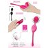 SMILE Love Balls - Radiostyret vibrationsæg - 82g (pink)