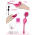 SMILE - fjernbetjent vibratoræg - 82g - pink