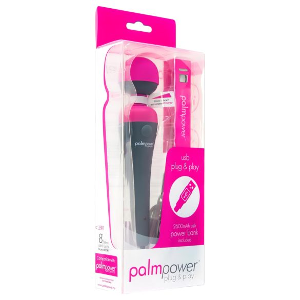 PalmPower Wand: Trådløs magi i pink og grå!