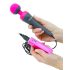 PalmPower Wand: Trådløs magi i pink og grå!