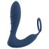 You2Toys Prostata Plug - anal vibrator med penisring (blå)