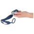 You2Toys Prostata Plug - anal vibrator med penisring (blå)