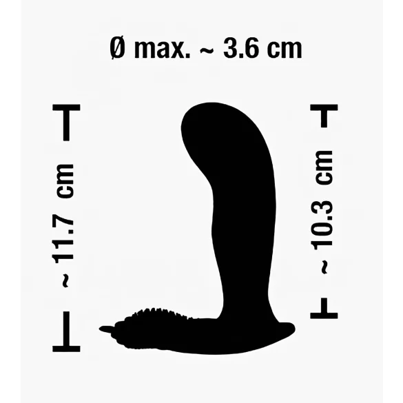 SMILE - g-punkts trussevibrator - genopladelig fjernbetjening - pink