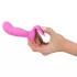 SMILE - g-punkts trussevibrator - genopladelig fjernbetjening - pink