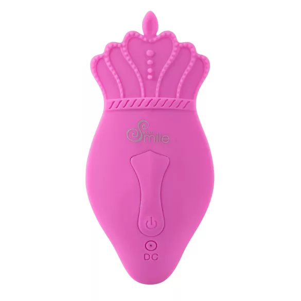 SMILE - g-punkts trussevibrator - genopladelig fjernbetjening - pink