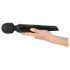 You2Toys Power Wand - genopladelig massagevibrator (sort)