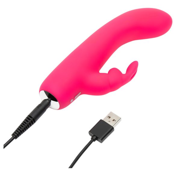 Happyrabbit - mini rabbit vibrator - genopladelig - pink
