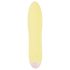 Cuties Mini Gul - genopladelig, silikone dildo (gul)