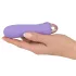 You2Toys - Cuties Mini Purple - genopladelig silikonestavvibrator (lilla)