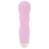 You2Toys - Cuties Mini Rose - genopladelig, bølget vibrator (pink)