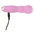 You2Toys - Cuties Mini Rose - genopladelig, bølget vibrator (pink)