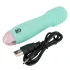 Cuties - mini wand vibrator - genopladelig massager - grøn
