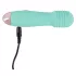 Cuties - mini wand vibrator - genopladelig massager - grøn