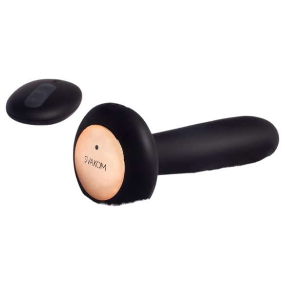 Svakom Primo - Genopladelig, vandtæt anal vibrator med varmefunktion (sort)