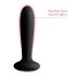 Svakom Primo - Genopladelig, vandtæt anal vibrator med varmefunktion (sort)