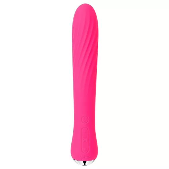 Svakom Anya - vibratorstav med varme - genopladelig - rød