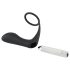 Black Velvet - anal vibrator med penisring (sort)