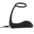 Black Velvet - anal vibrator med penisring (sort)