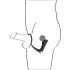 Black Velvet - anal vibrator med penisring (sort)