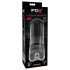 PDX Elite Extender Pro - Genopladelig Suge-Vibrations Fleshlight (Sort)