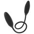 Couples Choice - opladelig, dobbelt vibrator (sort)