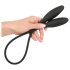 Couples Choice - opladelig, dobbelt vibrator (sort)
