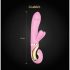 G-Vibe GRabbit - Genopladelig G-punktsvibrator m. 3 motorer (pink)