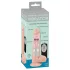 Medical Thrusting - vibrator med sugekop, støt- og roterende (hudfarvet)