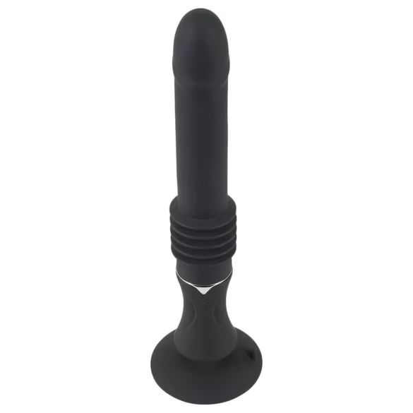 You2Toys - stødvibrator med sugekop - sort
