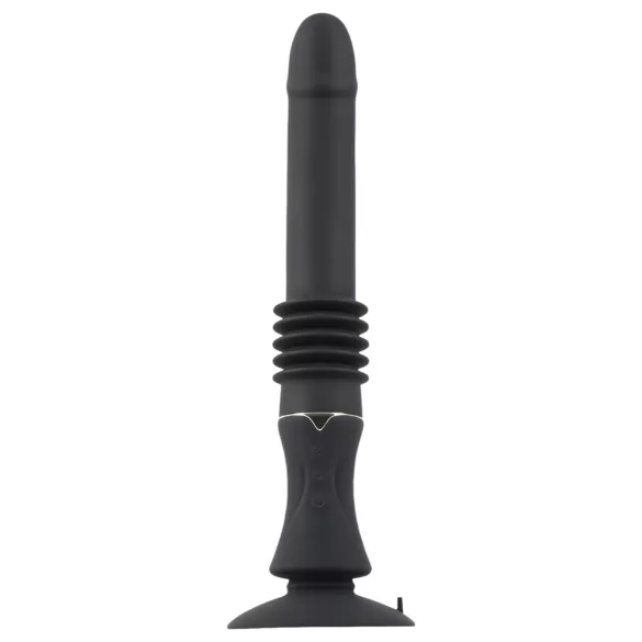 You2Toys - stødvibrator med sugekop - sort