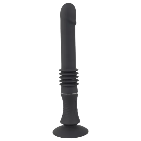 You2Toys - stødvibrator med sugekop - sort