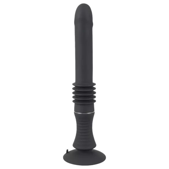 You2Toys - stødvibrator med sugekop - sort