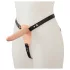 You2Toys - strap-on vibrator med rem - opladelig - natur