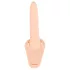 You2Toys - strap-on vibrator med rem - opladelig - natur