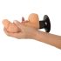 Naturtro vibrator med sugefod - Medium