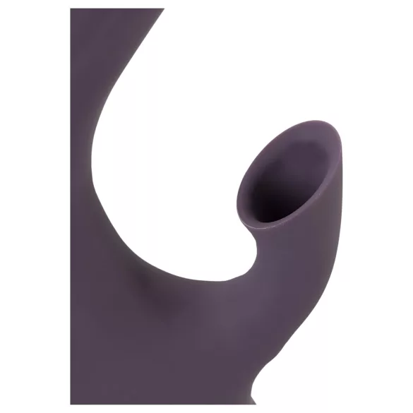 Javida - vandtæt vibrator med klitorissugefunktion - lilla