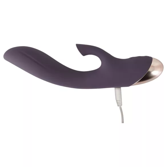 Javida - vandtæt vibrator med klitorissugefunktion - lilla