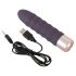You2Toys Elegant Diamond - genopladelig stavvibrator (lilla)