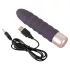 You2Toys - vibratorstav med diamantdetalje - genopladelig - lilla