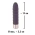You2Toys - vibratorstav med diamantdetalje - genopladelig - lilla