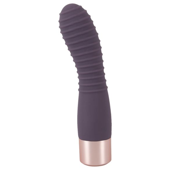 You2Toys Elegant Flexy - Genopladelig G-punkt vibrator med riller (lilla)