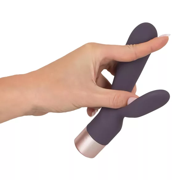 You2Toys Elegant Double - rabbit vibrator med klitorisarm - genopladelig lilla