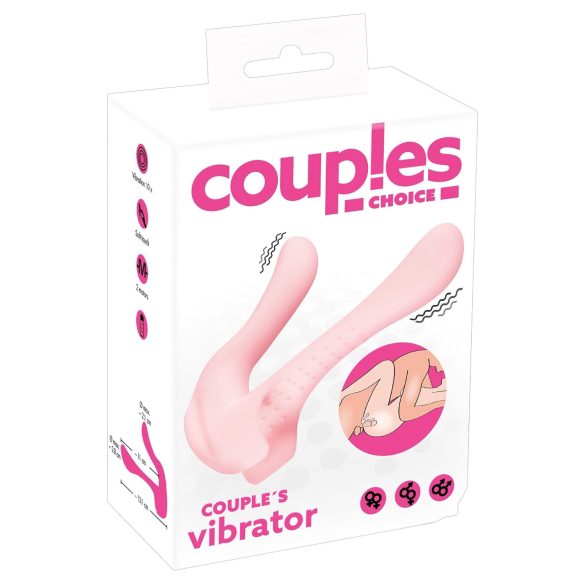 Parfavorit - Dobbeltmotor-vibrator (rosa)