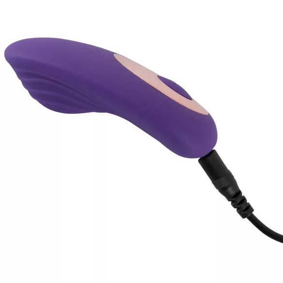 SMILE - trussevibrator med fjernbetjening - genopladelig - lilla