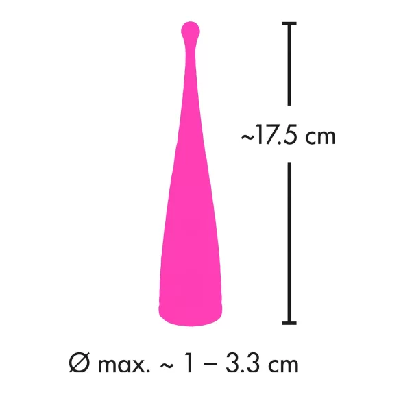 Couples Choice - klitorisvibrator til par - genopladelig - pink
