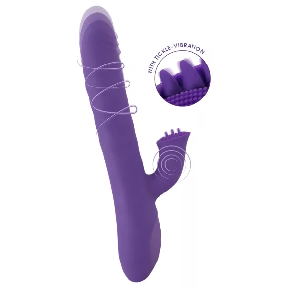 Smile Pearl - vibrator med perler - lilla