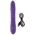 Smile Pearl - perlevibrator med perler (lilla)