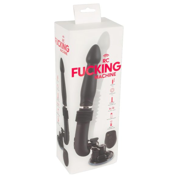 You2Toys - RC Sexmaskine - genopladelig stødvibrator (sort)