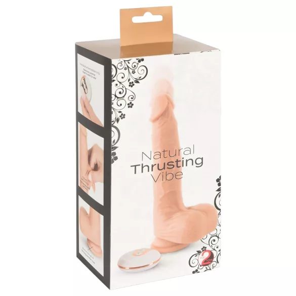 You2Toys - stødende vibrator - naturfarvet